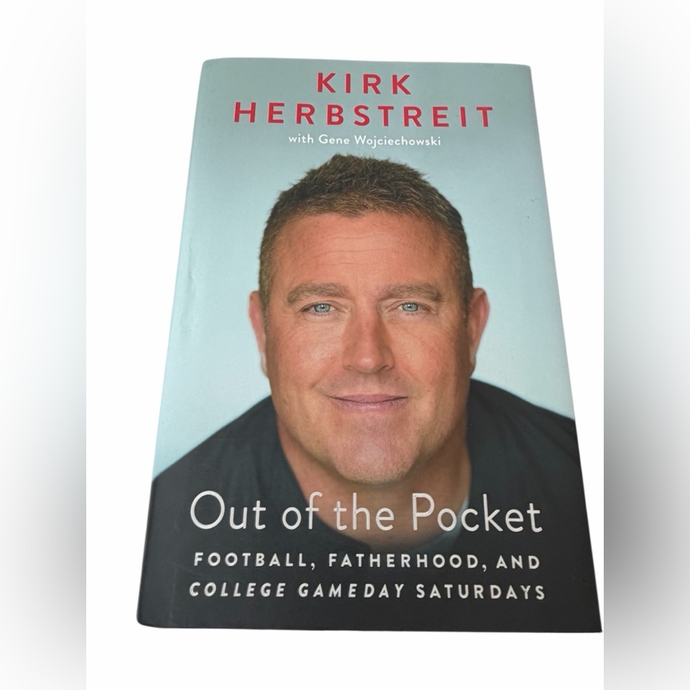 Kirk Herbstreit "Out of the Pocket" Hardcover Book